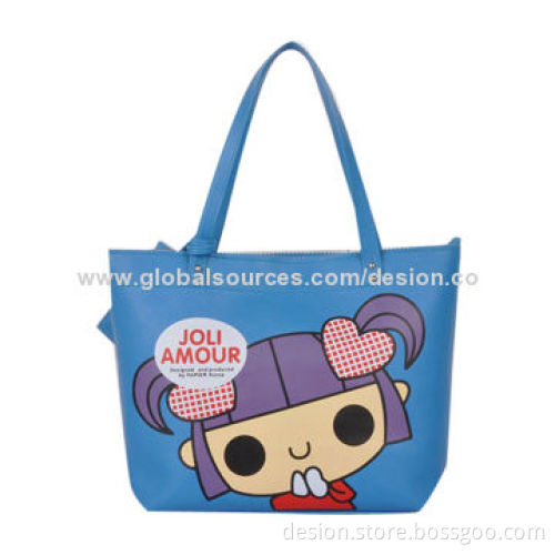 Fashionable Shoulder Bag with Cartoon Design, Sized 46 x 12 x 30cm